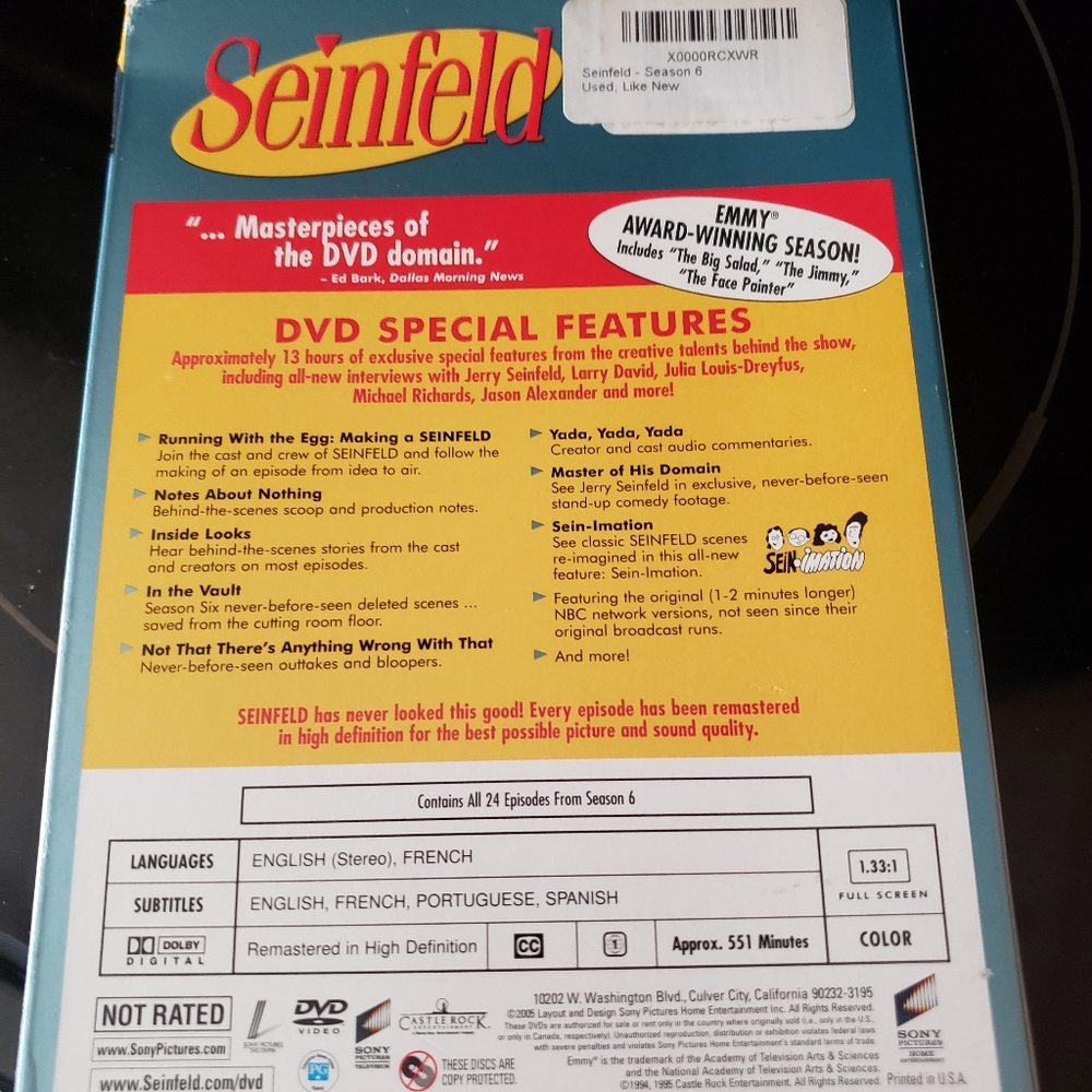 Seinfeld DVD - Picture 8 of 9